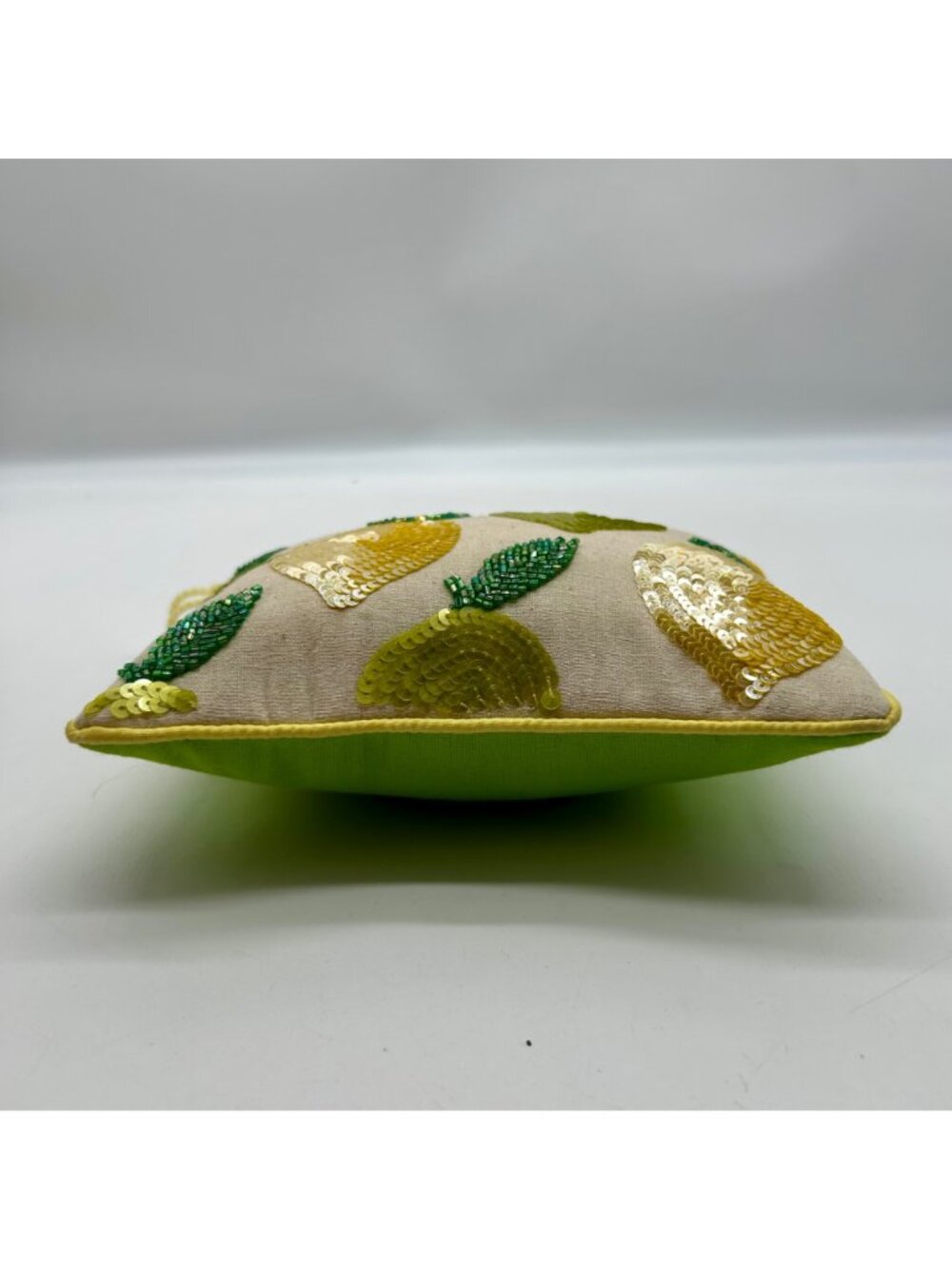 MMS Brands Beige Lemon Pouch - Picture 5 of 10